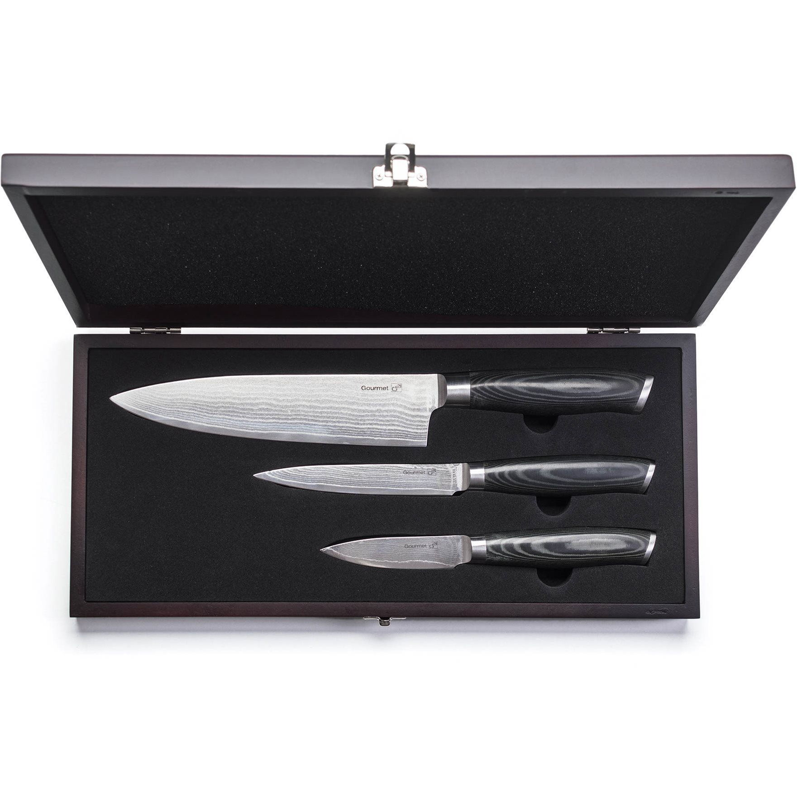 G21 Gourmet Damascus Small Box 3 részes késkészlet (NB-D1095)