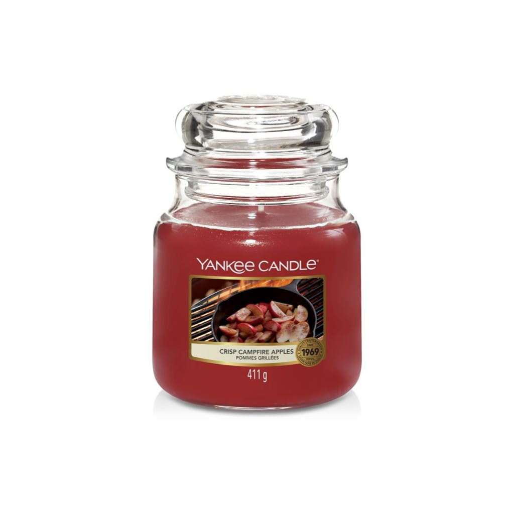 Yankee Candle Crisp Campfire Apples Classic közepes gyertya (36552) (36552)
