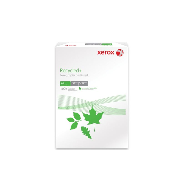 Xerox Recycled+ A4 80g/m² 500 Sheets papír do tiskárny Bílá