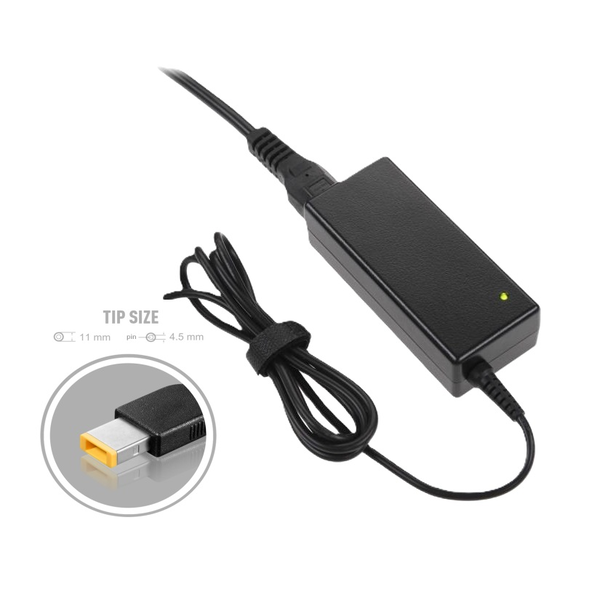 90W įkroviklis nešiojamam kompiuteriui 20V 4.5A, 10x4mm + centrinis, LENOVO