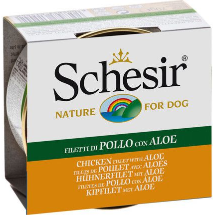 Schesir kutyaeledel, Csirkehús/Aloe, 150 g