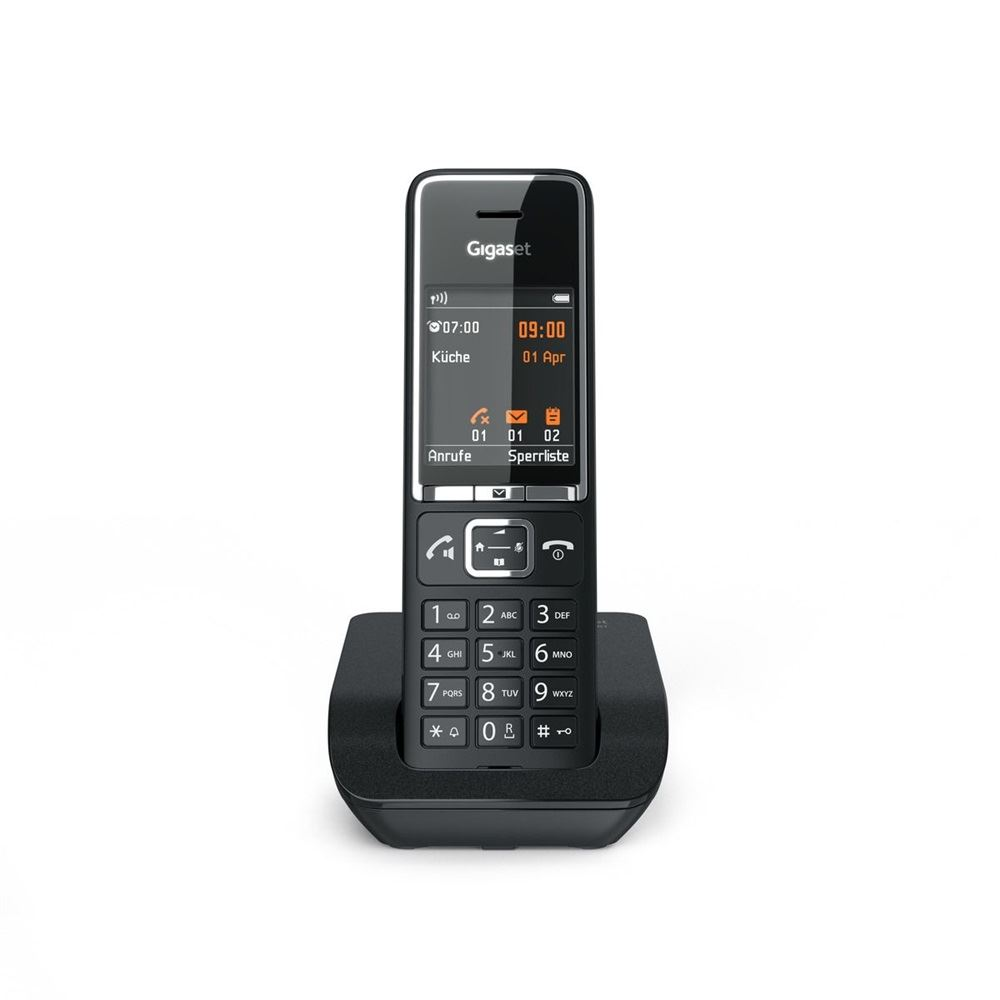 Pevný bezdrôtový telefón Gigaset Comfort 550 čierny (Comfort 550)