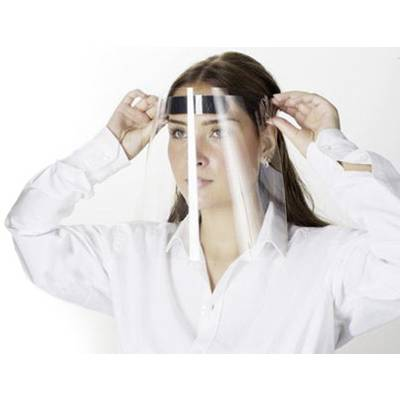 Cimco 47600 Arcvédő Sisakpánttal Átlátszó (47600)