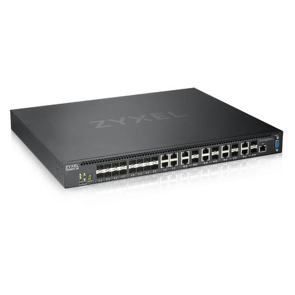 Zyxel XS3800-28 Administreret L2+ 10G Ethernet (100/1000/10000) Sort