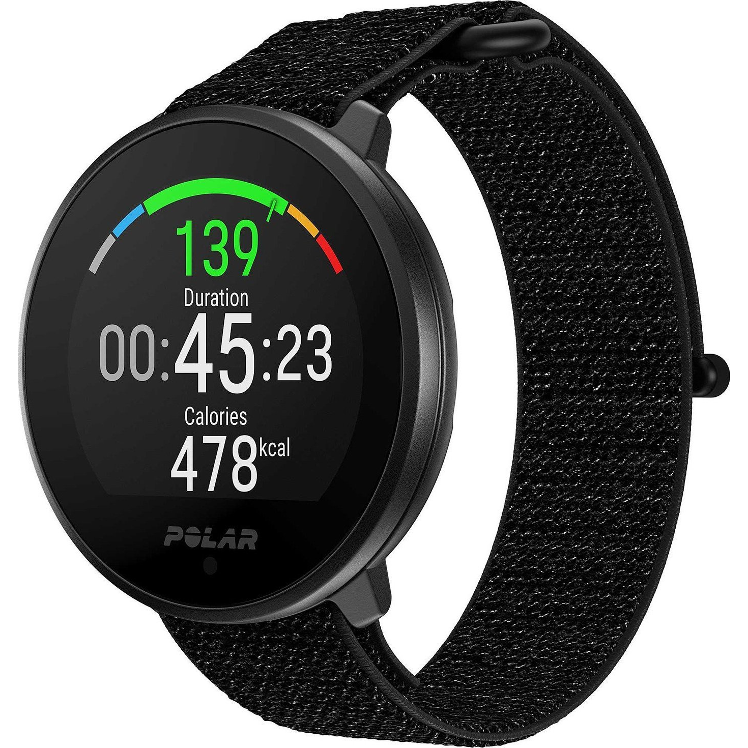 Polar Unite M-L fekete okosóra Hook&Loop szíjjal (UNITE BLK)
