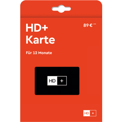 HD plus HD+ Karte inkl. 12 Monate HD+ Sender-Paket