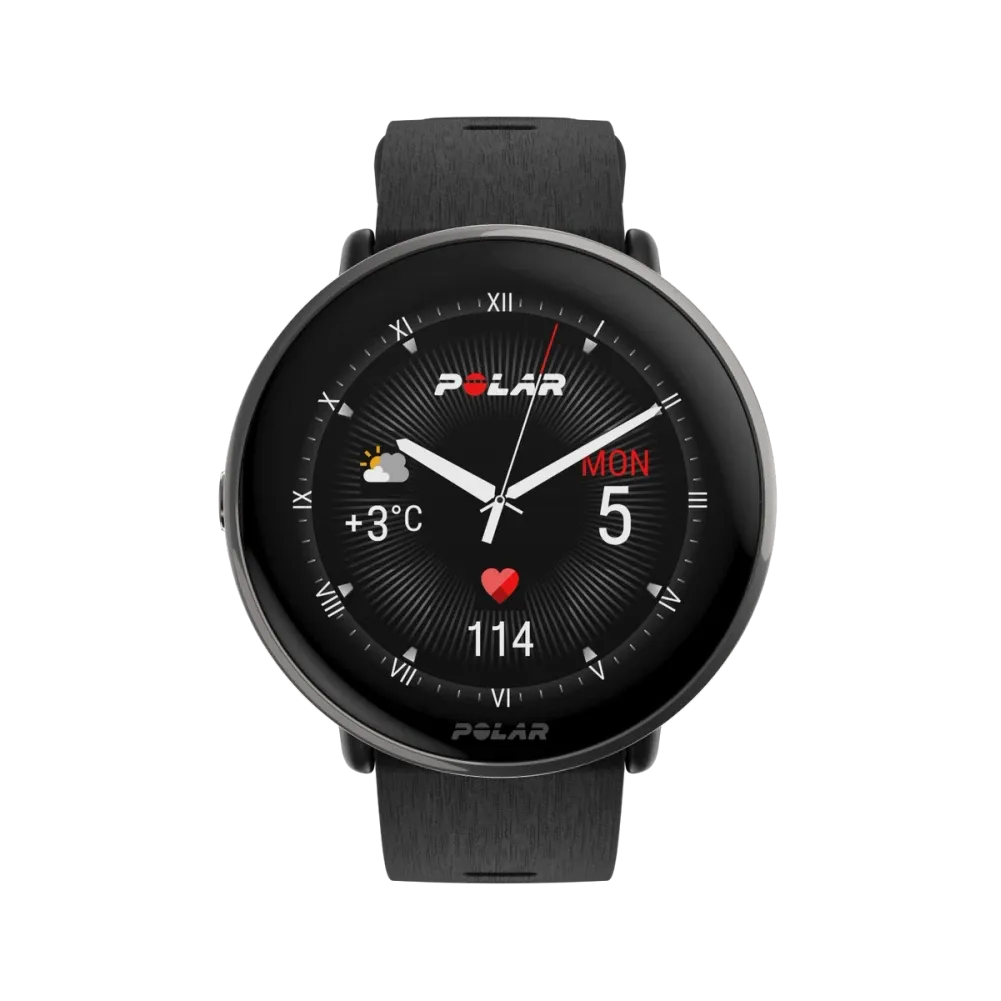 Polar Ignite 3 Titanium 43mm S/L Fekete Okosóra (900110027)