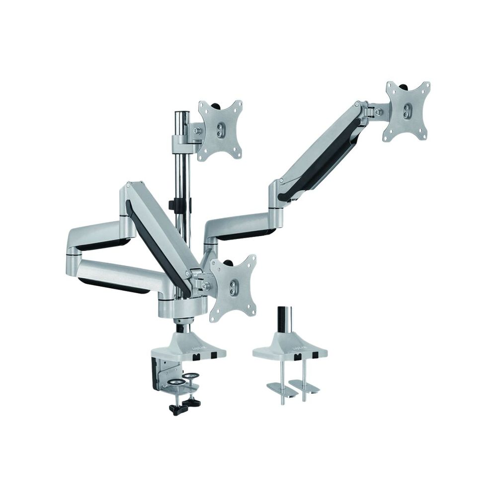 LogiLink - mounting kit - adjustable arm - for 3 LCD displays (BP0052)