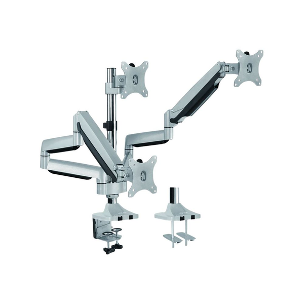 Desk Mount Triple LogiLink 13"-32" Aluminium gas