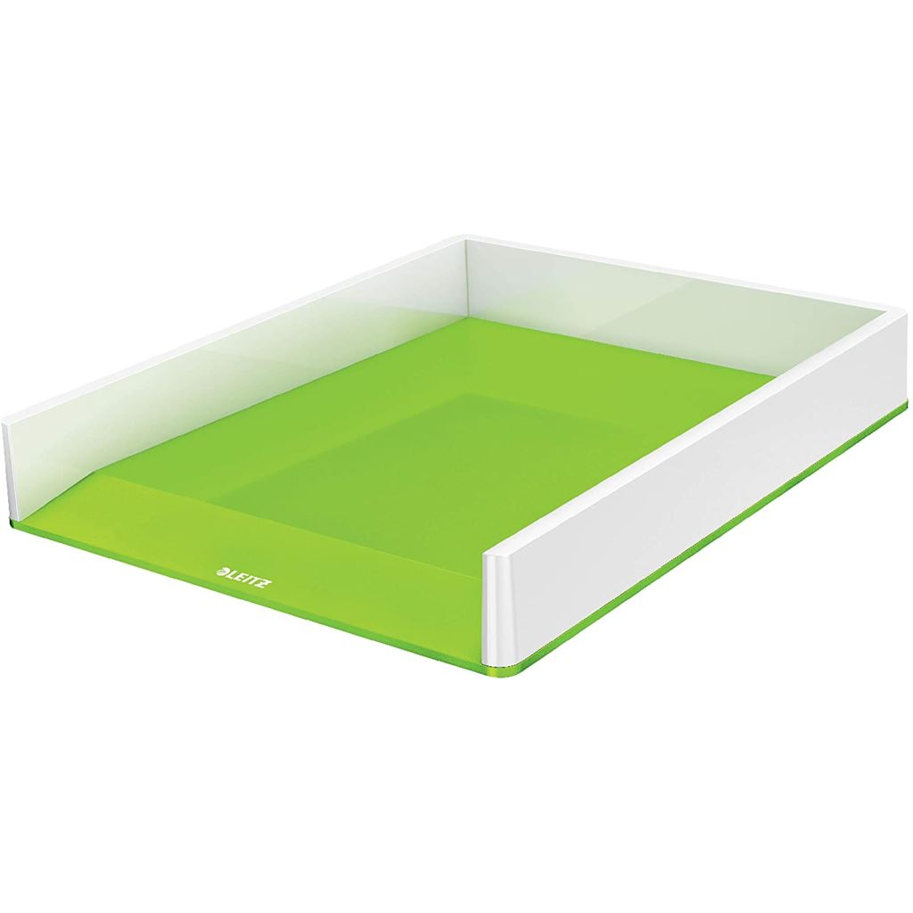 Leitz WOW irattálca kettős színhatású zöld (53611054) (lei53611054)