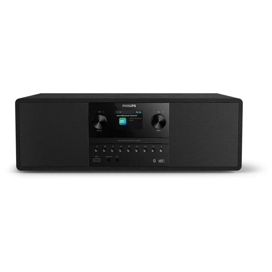 Philips TAM6500/10 domáca stereo sústava Domáci audio mikrosystém 50 W Čierna