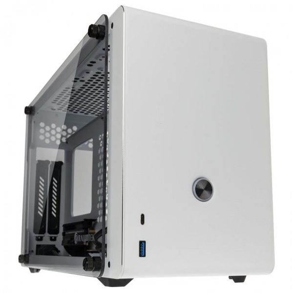 Raijintek OPHION WHITE táp nélküli ablakos MINI ITX ház fehér (0R20B00152)