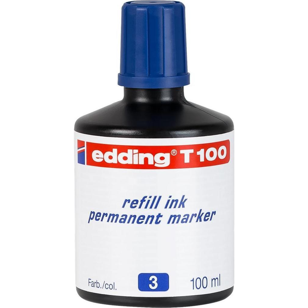 Edding Utántöltő tus, jelölő 4-T100003 Kék 100 ml 4-T100003 (4-T100003)