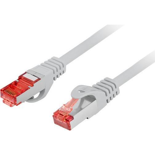 Patchcord Lanberg S/FTP 6 RJ45 / RJ45 1,5 m sivý