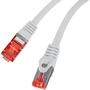 Patchcord Lanberg S/FTP 6 RJ45 / RJ45 1,5 m sivý