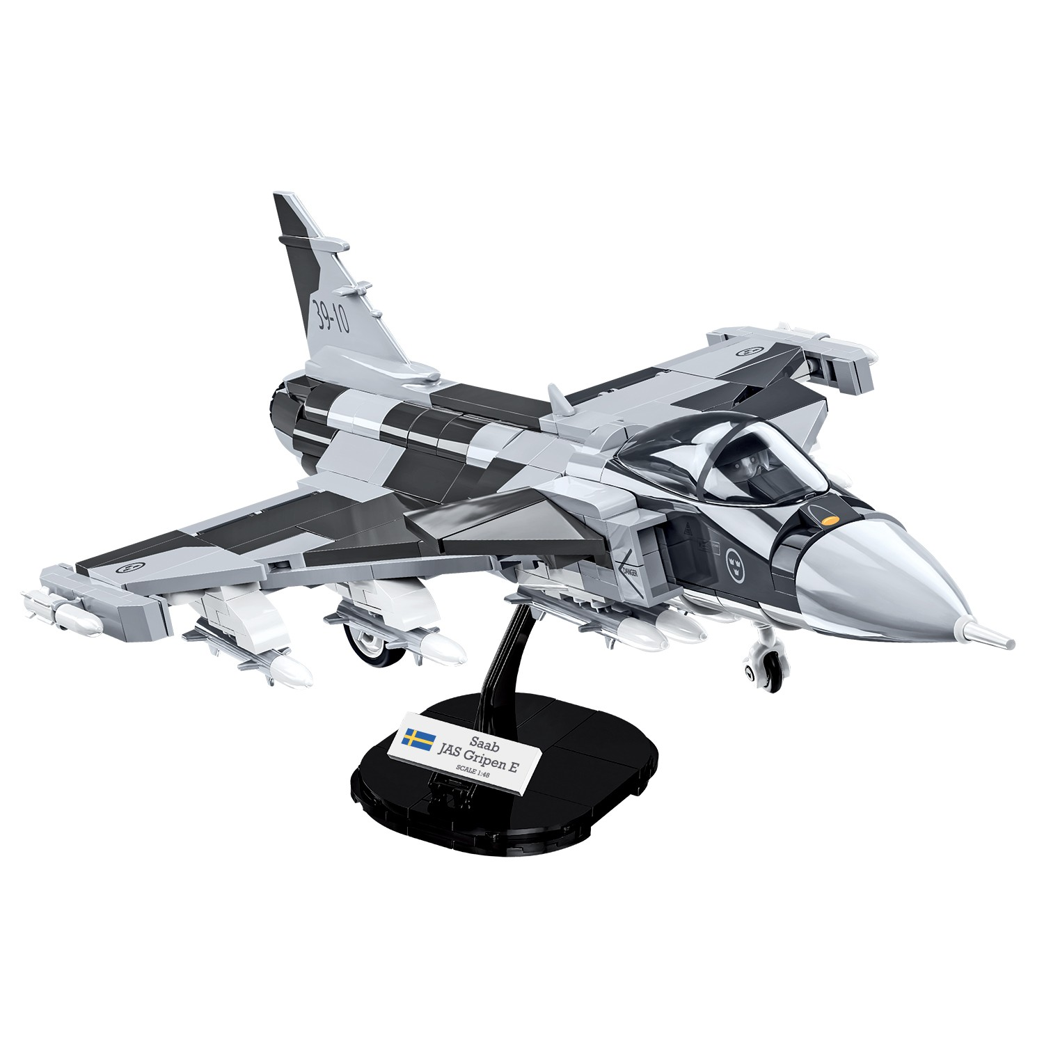 Cobi Saab JAS 39 Gripen E repülőgép 480 darabos építő készlet (5820)