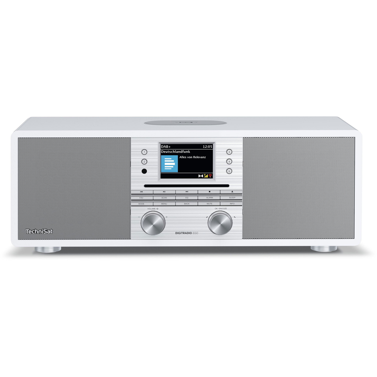 TechniSat DIGITRADIO 650, white / silver (V057f81h)