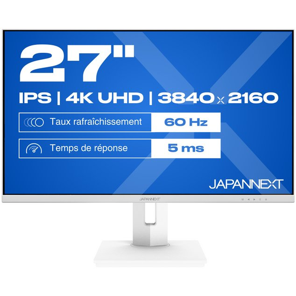 JAPANNEXT 27 inch 4K UHD 60Hz IPS Monitor HDMI/DisplayPort