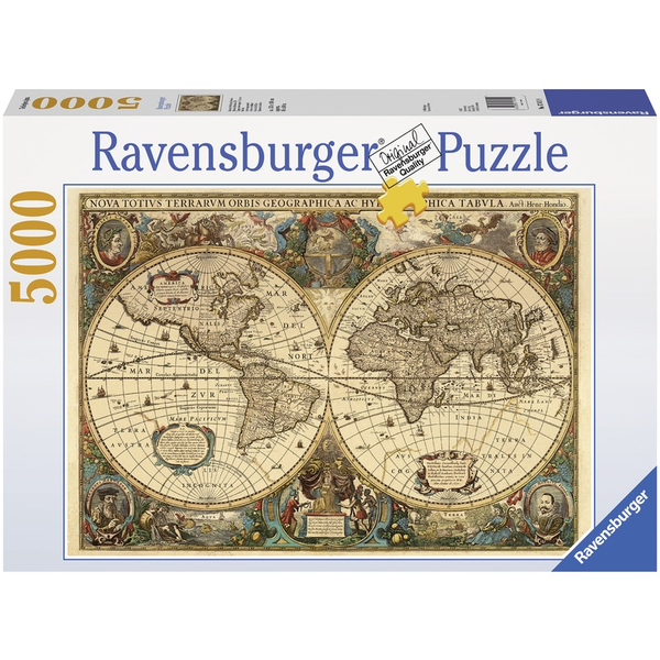 Ravensburger Puzzle 5000 db - Történelmi világtérkép
