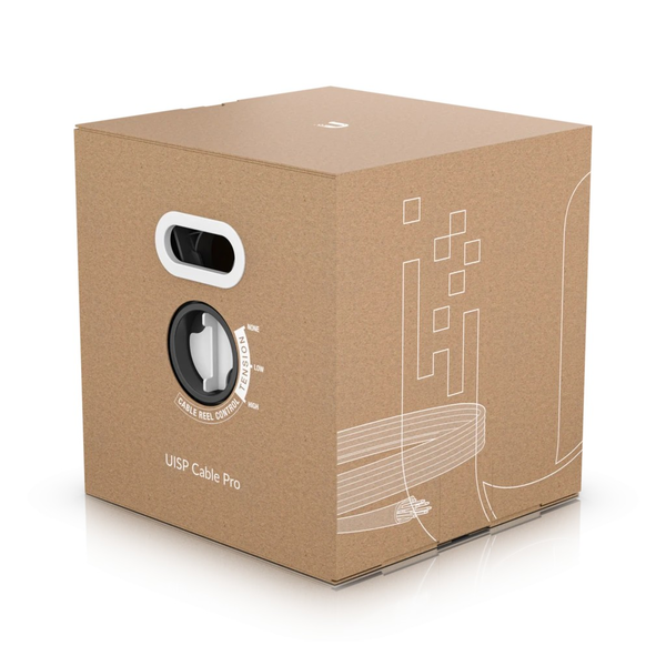Cat5e Instal. 305m. FTP Outdoor Zwart Ubiquiti AWG24