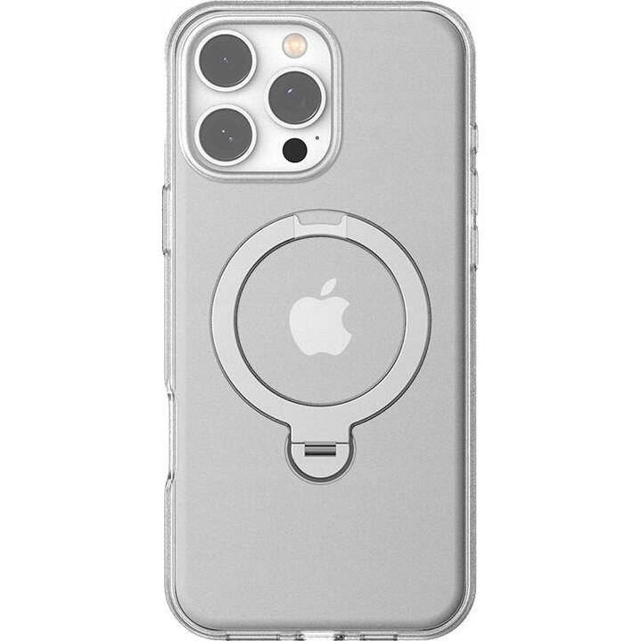 Torras Ostand Spin Case for iPhone 16 ProMax (Transparent) (X00FX1989)