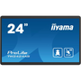 iiyama TW2424AS-B1 tartalomszolgáltató (signage) kijelző Laposképernyős digitális reklámtábla 60,5 cm (23.8") Wi-Fi 250 cd/m² 4K Ultra HD Fekete Érintőképernyő Beépített processzor Android 24/7