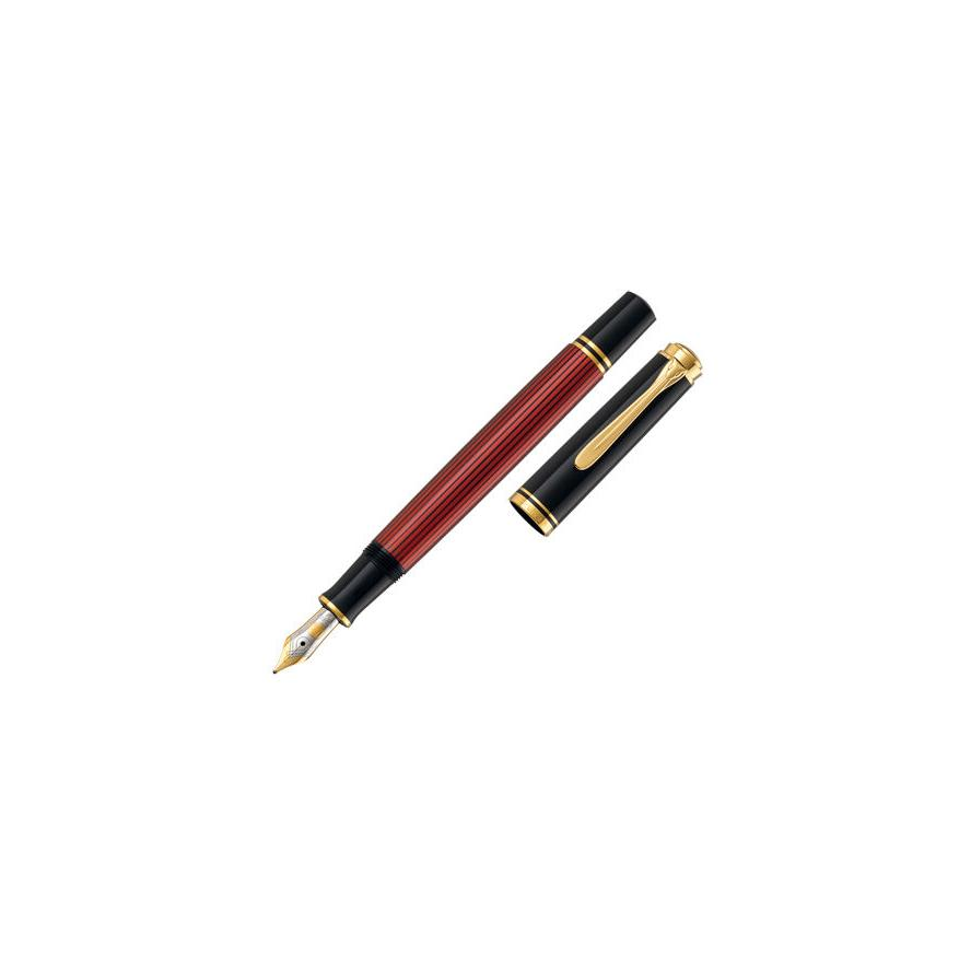 Pelikan Füllhalter M600 Schwarz-Rot B Geschenkbox (928663) (928663)