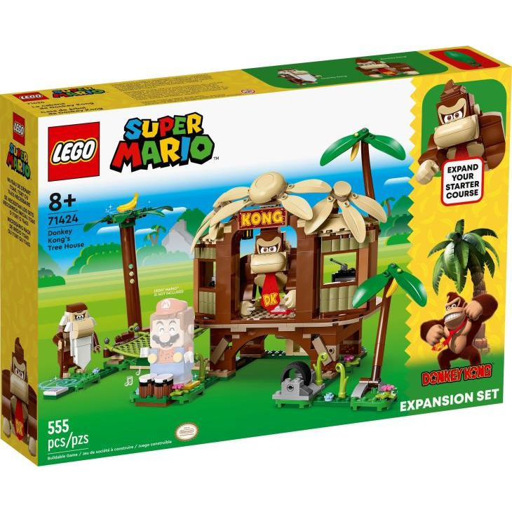 LEGO Super Mario - Donkey Kong lombháza kiegészítő szett (71424)