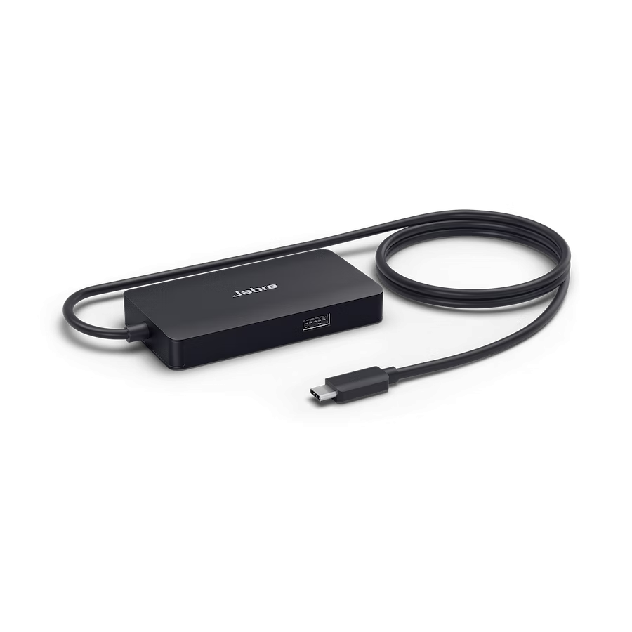 Jabra 14207-58 hub USB 3.2 Gen 1 (3.1 Gen 1) Type-C Čierna (14207-58)