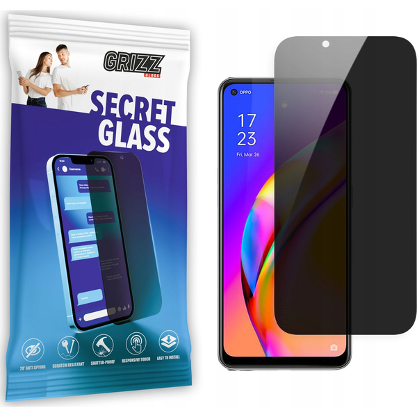  GrizzGlass Szkło prywatyzujące GrizzGlass SecretGlass Oppo F19 Pro+ 5G