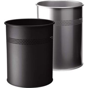 Durable Papelera Metálica 15l Plata 3300-23