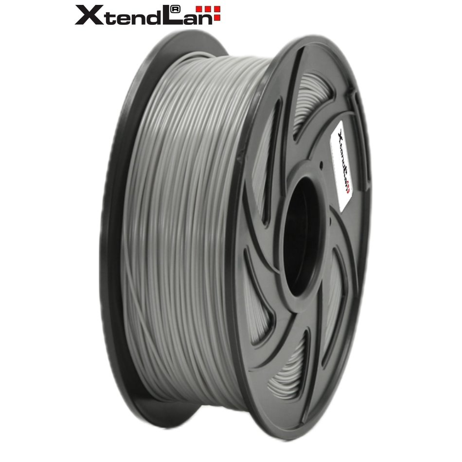 XtendLAN 3DF-PETG1.75-LGY Filament PET-G 1.75mm 1kg - Világosszürke (3DF-PETG1.75-LGY 1KG)