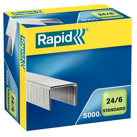 Rapid Heftklammern 24 mm 24/6