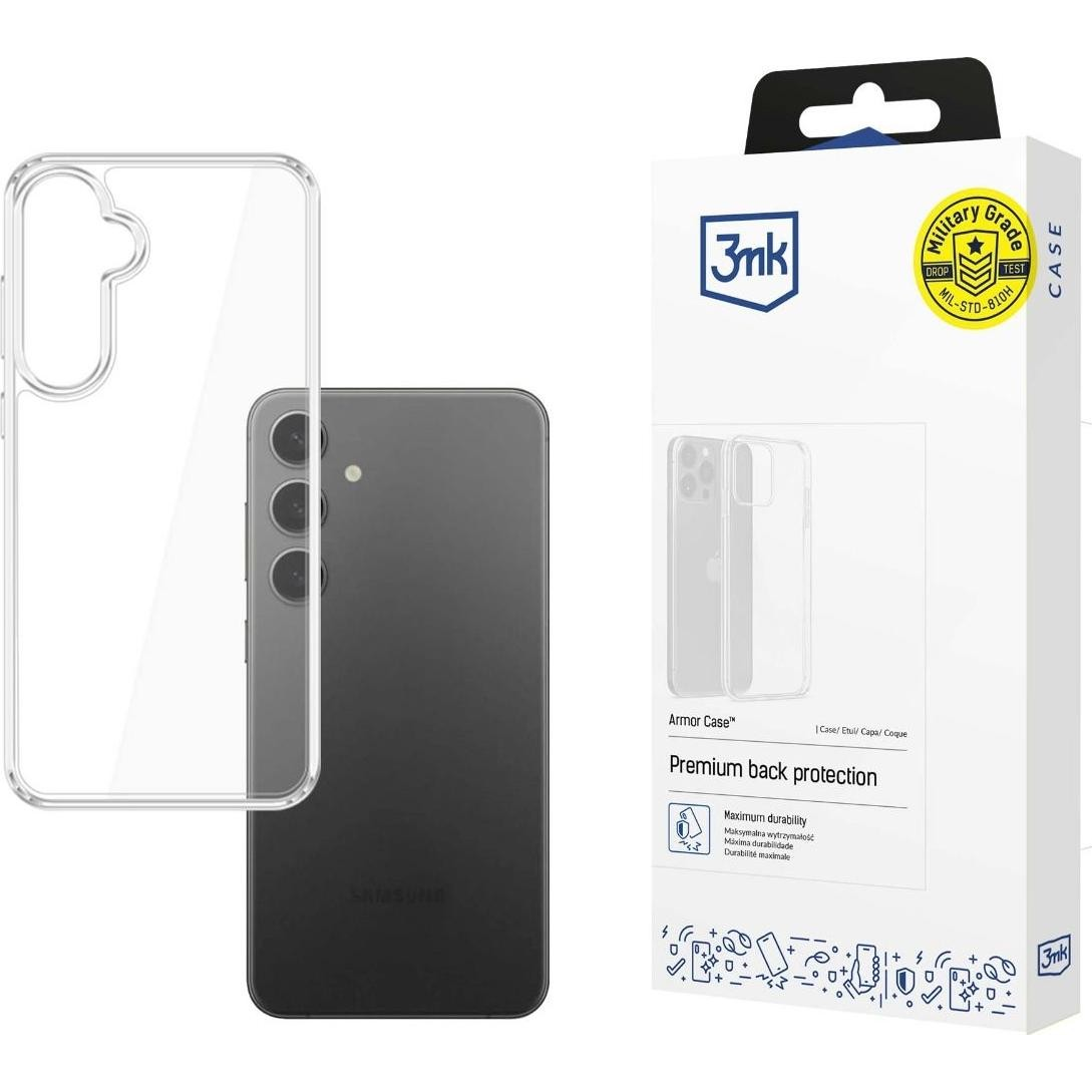 3mk Armor Case Samsung Galaxy S25+ Telefon tok - Átlátszó (5903108611541)