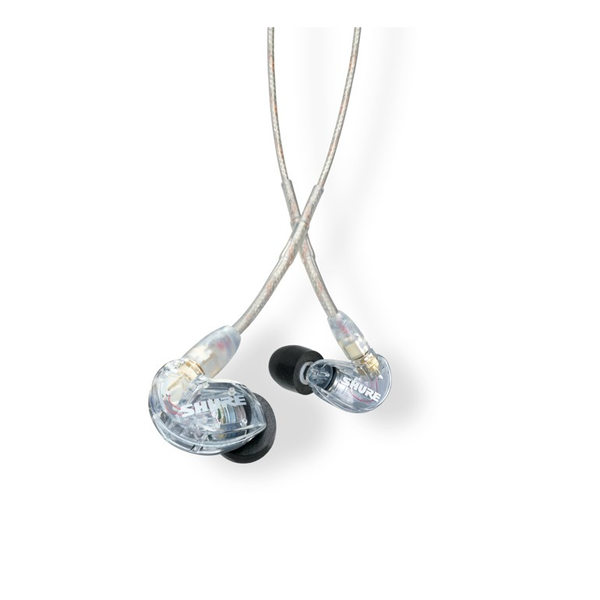 Слушалки Shure SE215-CL-EFS, In-ear, Професионални, Супер звукоизолация, Прозрачен