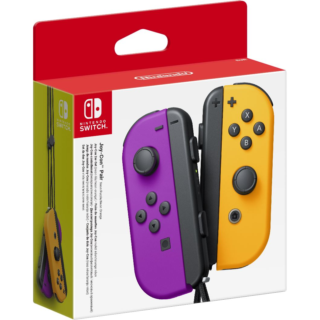 Nintendo Switch Joy-Con kontroller lila-narancs (NSP078) (NSP078)