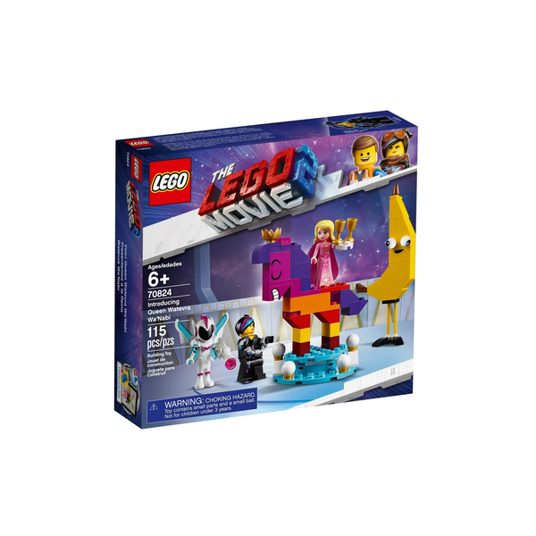 Lego, The Lego Movie 2, Introducing Queen Watevra Wa`Nabi, Construction Set, 70824, For Girls, 6+ years, 115 pcs