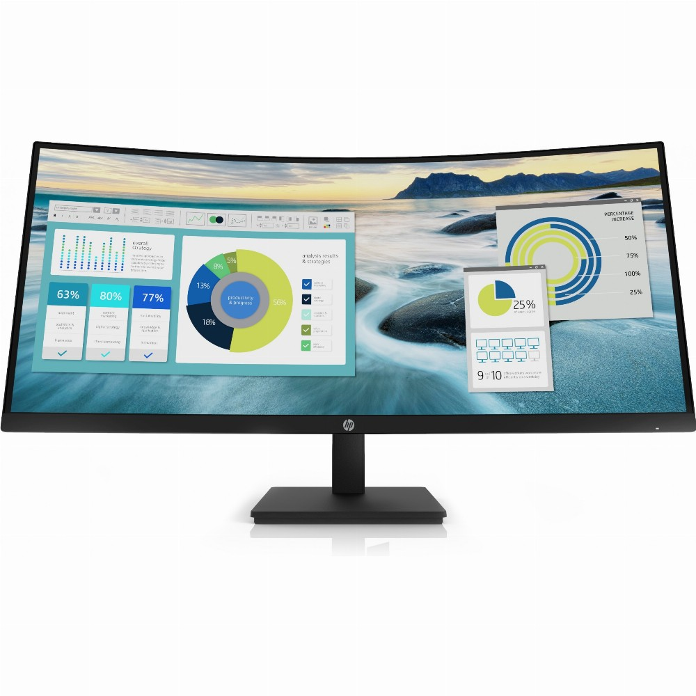 HP P34hc G4 34" WQHD ultraszéles ívelt monitor 3440x1440 (21Y56AA#ABB)
