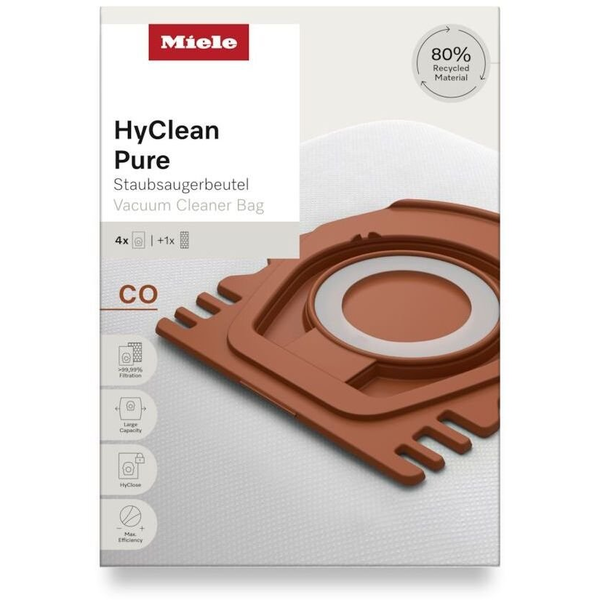 Miele Co Hyclean Pure Bolsa Para El Polvo Aspiradora Cilíndrica