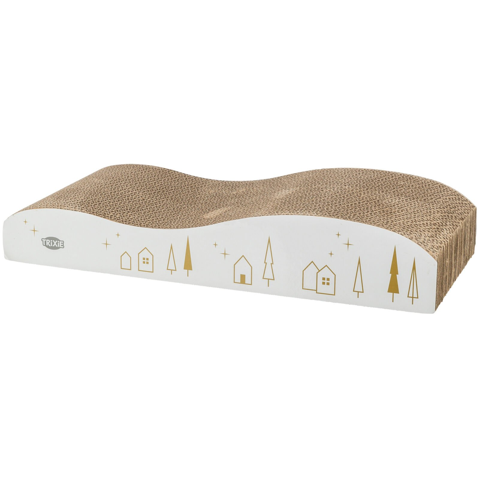 Nail sharpener - Trixie Xmas scratching cardboard, 43.5 × 8 × 20 cm