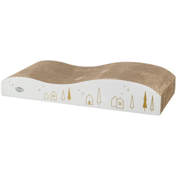 Nail sharpener - Trixie Xmas scratching cardboard, 43.5 × 8 × 20 cm