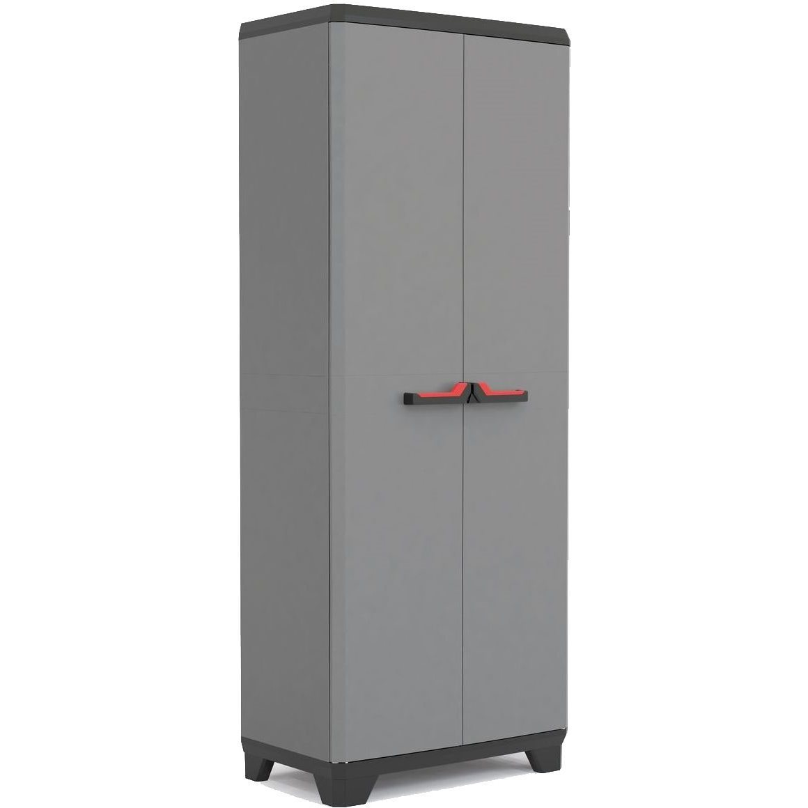 KIS STILO HIGH Cabinet kerti szekrény 173×68×39 cm, szürke (9721)