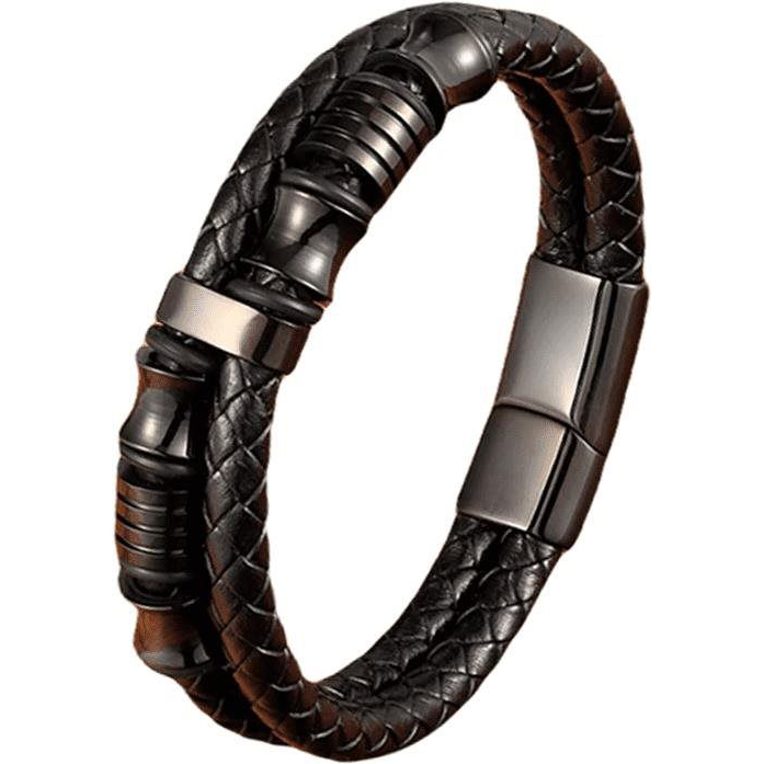 Predator Q1 bőr karkötő - 18 cm BXXG221 (8596544005646)