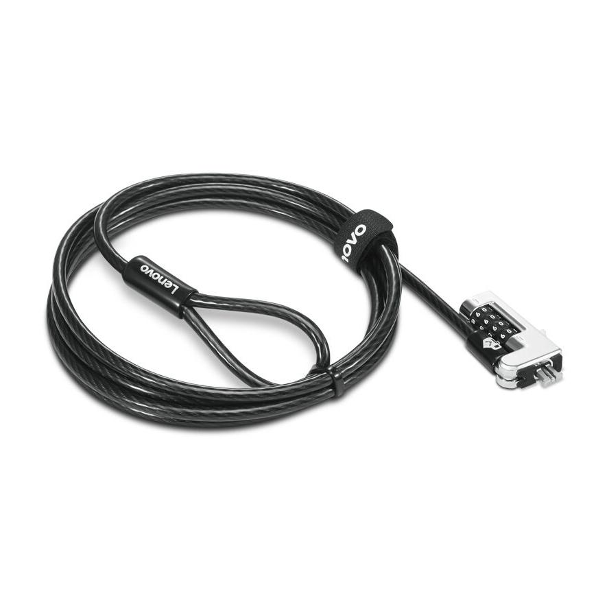 Lenovo 4XE1F30277 kábelzár Fekete 1,8 M (4XE1F30277)