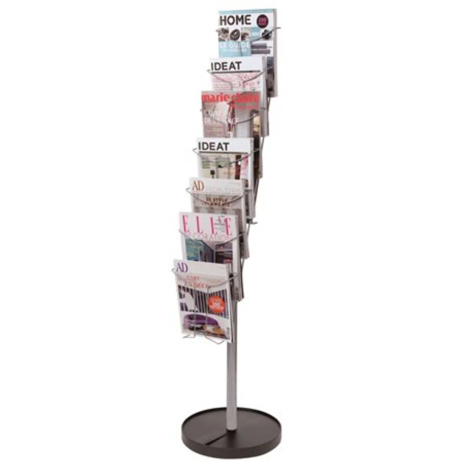 Alba 7 rekeszes A4 Katalógustartó - Szürke (DDFIL7S)