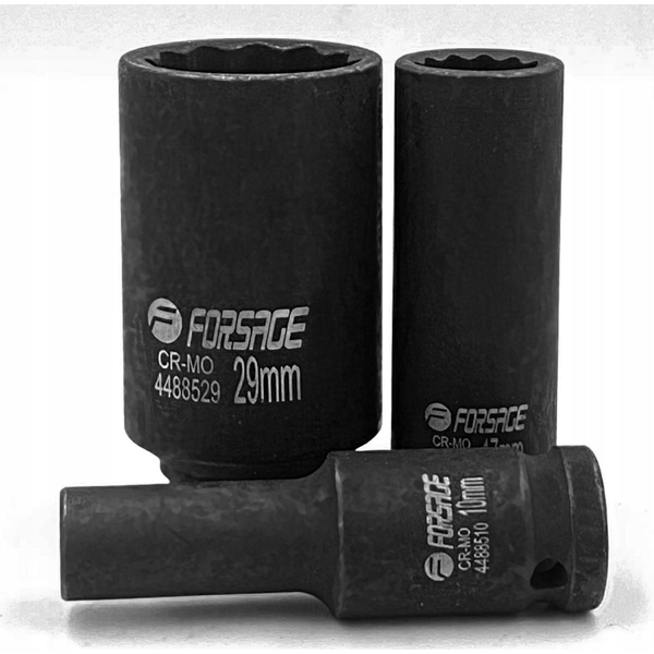  Forsage Nasadka udarowa głęboka 1/2" 11mm (12-kątna)