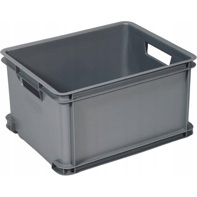Curver 156011 Tárolódoboz Unibox Classic L Egymásra rakható (Sz x Ma x Mé) 430 x 235 x 350 mm Ezüst 1 db (443867 VidaXL)