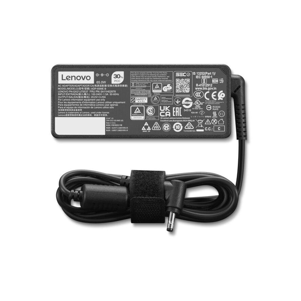 Lenovo 4X21K07722 strømadapter og vekselret Indendørs 65 W Sort