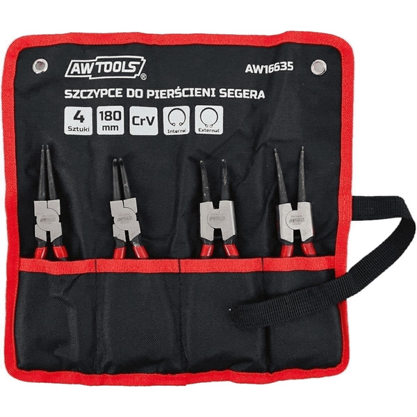 AW 180/4-PIECE SECURING PLIERS/CASE