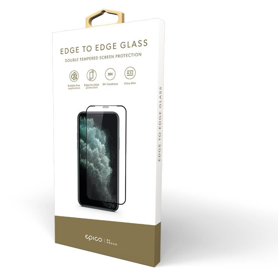 Epico Edge to Edge Glass IM iPhone 6/6s/7/8/SE (2020)/SE (2022) üvegfólia - fekete (67212151300001)